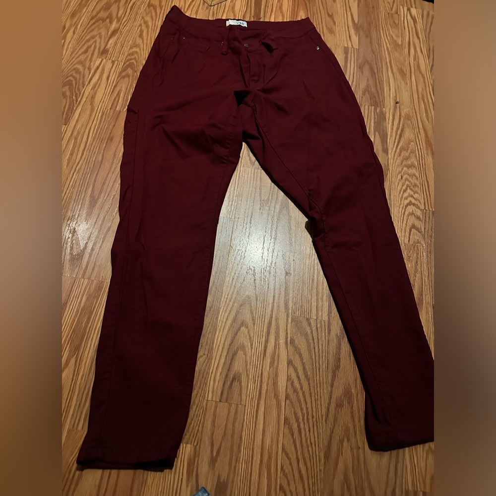 YMI burgundy skinny jeans sz 2X